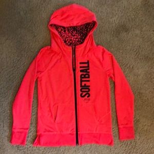 Justice Softball Full Zip Sweatshirt